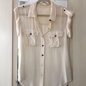 Madewell silk blouse